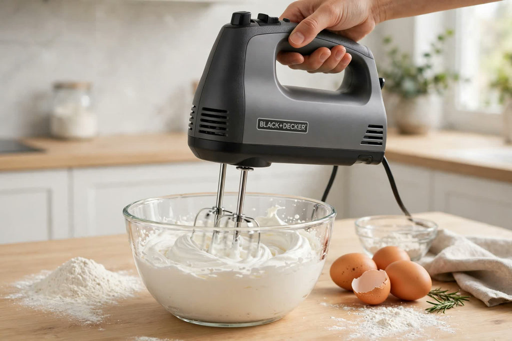 BLACK+DECKER Lightweight 5-Speed Hand Mixer