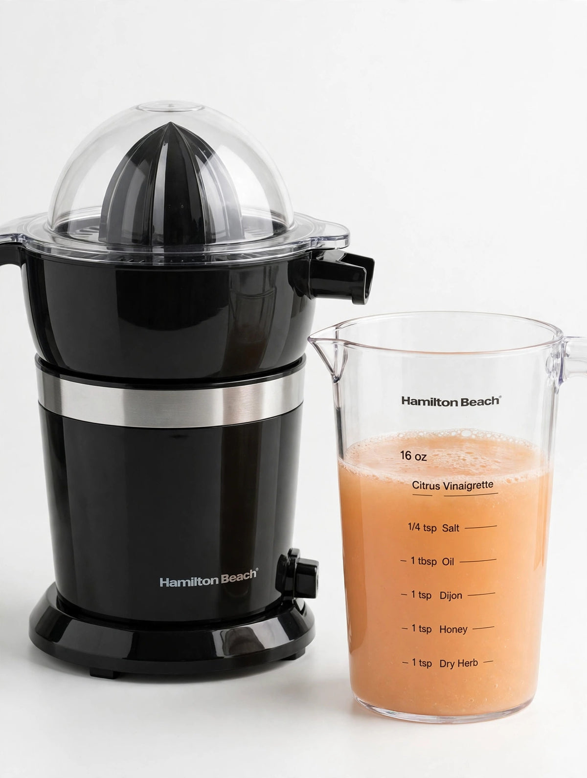 Hamilton Beach Electric Citrus Juicer with Salad Dressing Mixer