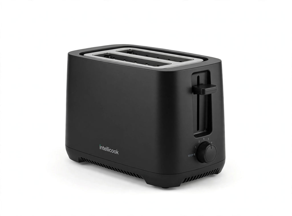 Intellicook 2-Slice Toaster — Black