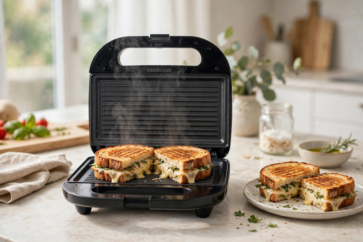 Intellicook 2-Slice Sandwich Maker