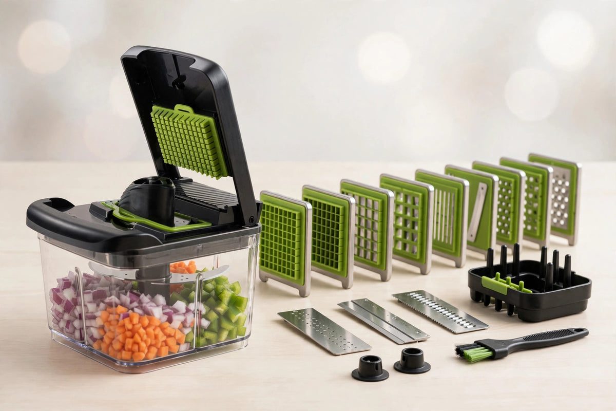 Clad & Craft Chop-Master 13-Piece Vegetable Chopper
