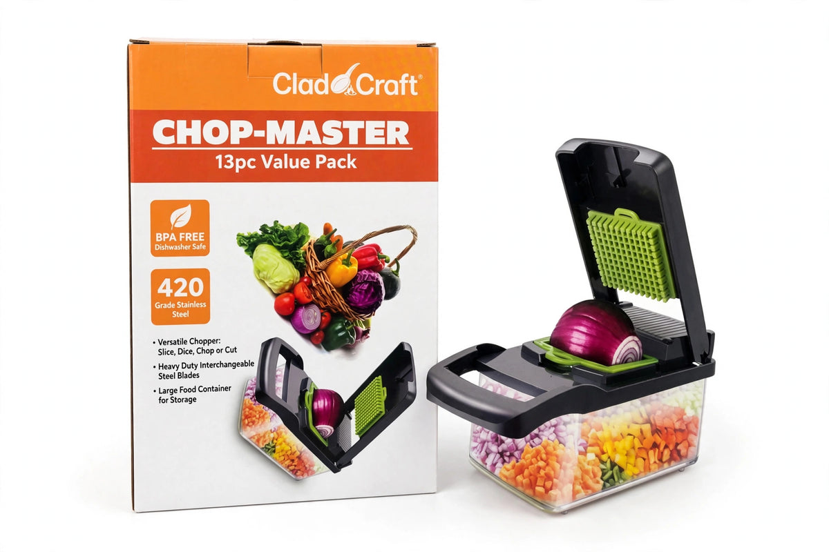 Clad & Craft Chop-Master 13-Piece Vegetable Chopper