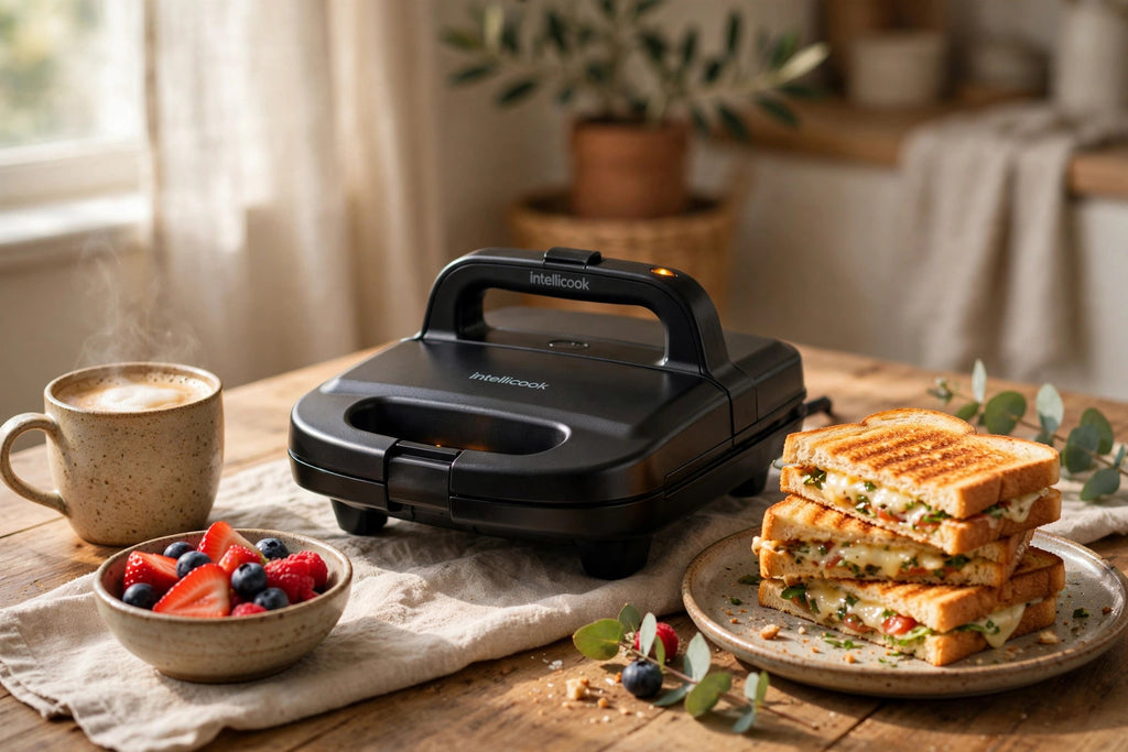 Intellicook 2-Slice Sandwich Maker