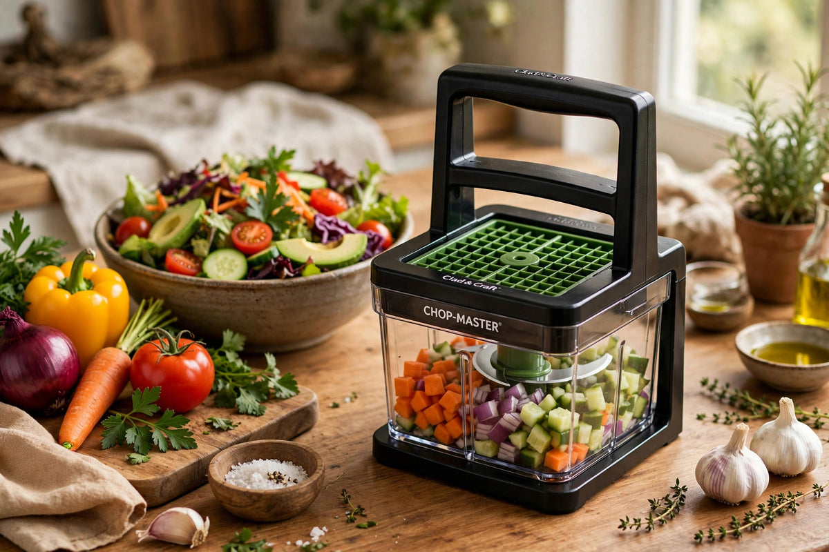 Clad & Craft Chop-Master 13-Piece Vegetable Chopper