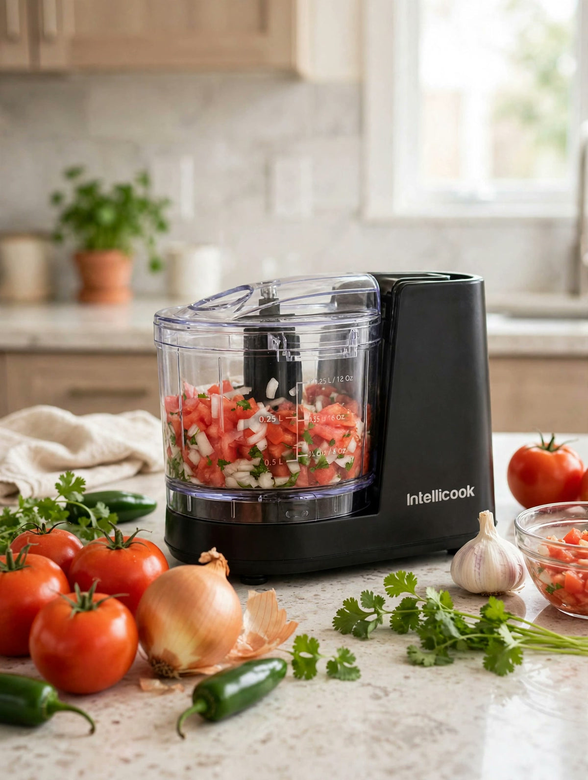 Intellicook Mini Food Chopper — Electric, 100W