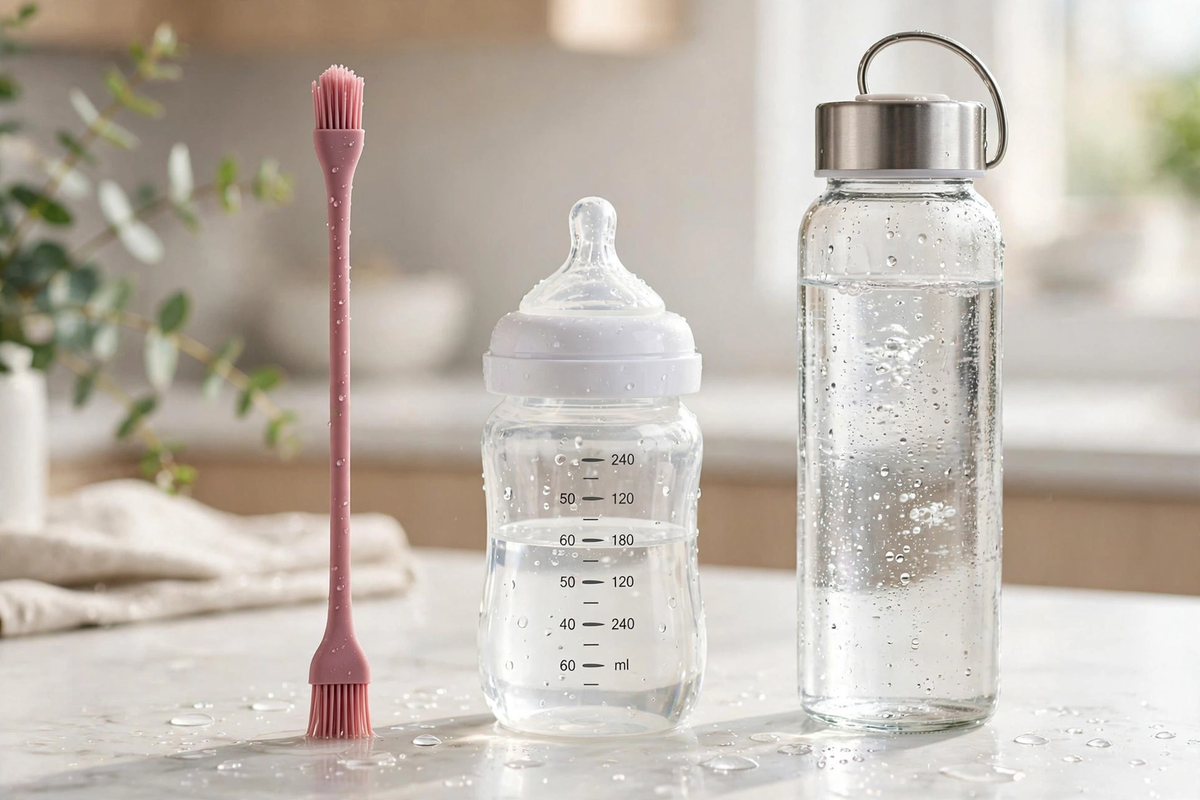 Silicone Bottle Brush – Cleans Every Corner