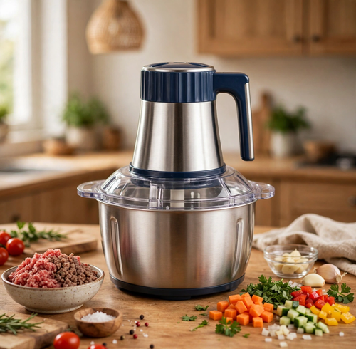 5L Electric Meat Grinder – Grind, Chop Vegetables & Fruits, All-in-One
