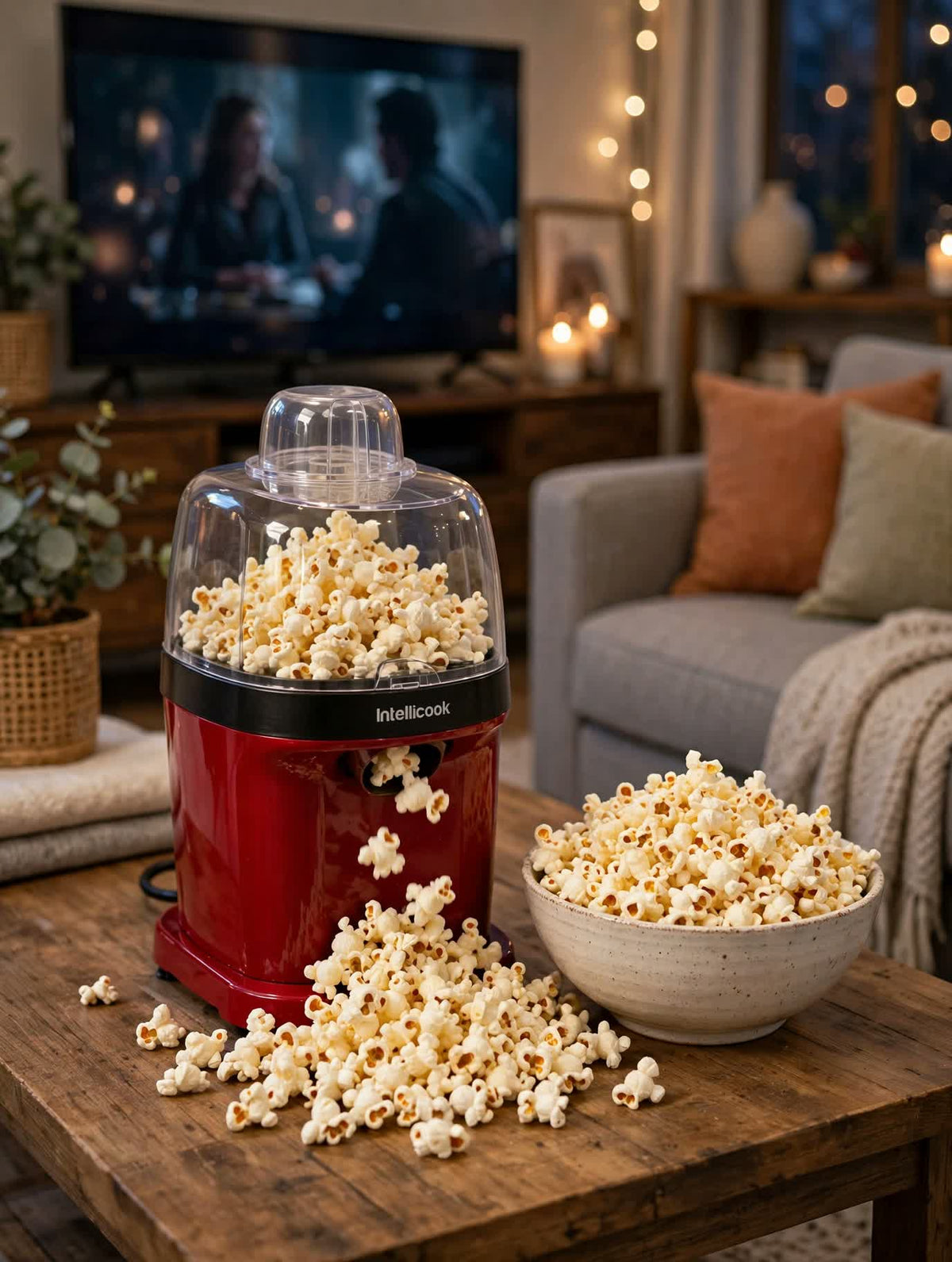 Intellicook Hot Air Popcorn Maker