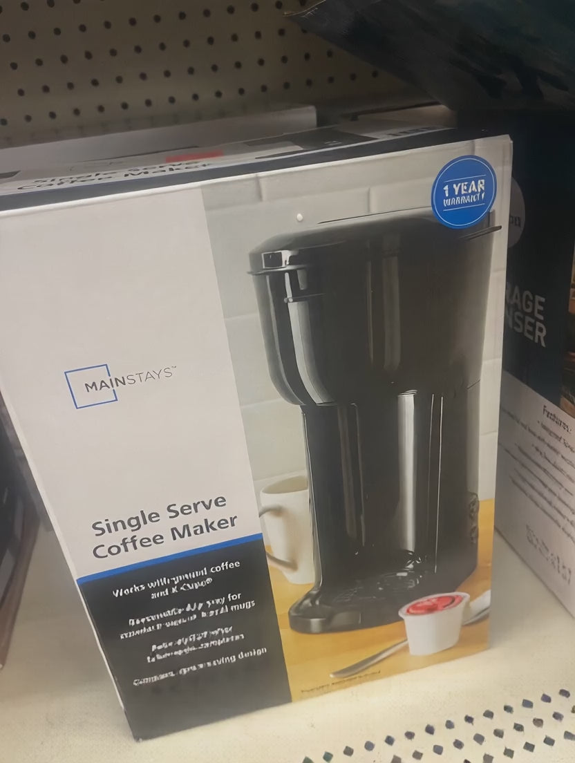 Mainstays Single Serve Coffee Maker