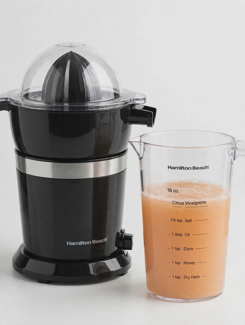 Hamilton Beach Electric Citrus Juicer with Salad Dressing Mixer