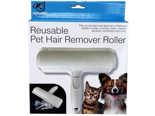 Reusable Pet Hair Remover Roller — Couch, Sheets, Rugs & Car